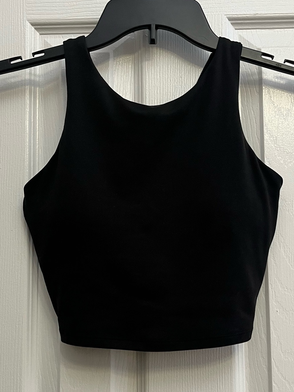 x by Gottex Black Cropped Tank Top